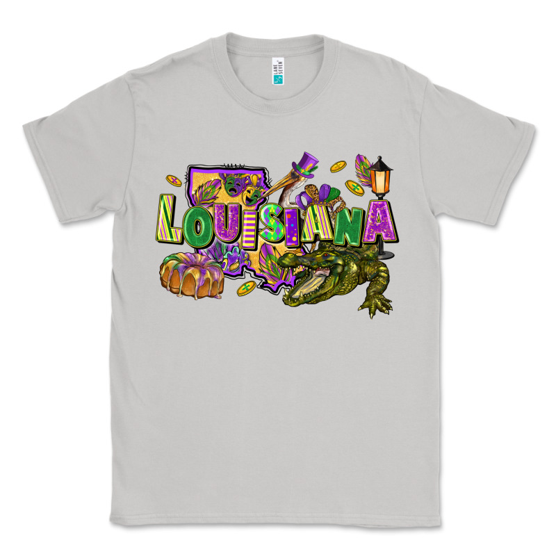 Louisiana Mardi Gras Classic Tee by FaDigitalArtStudio | Teevron