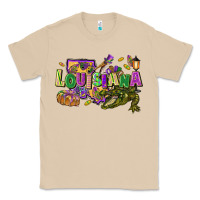 Mushroom Louisiana Mardi Gras Classic Tee - FaDigitalArtStudio