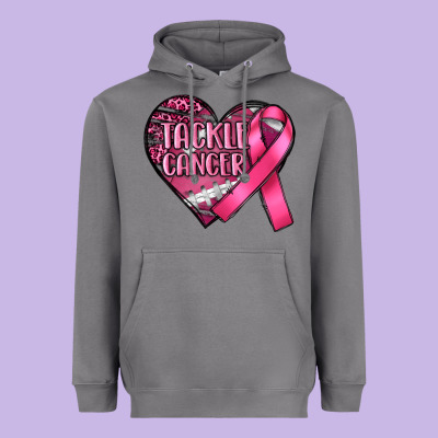 Tackle Cancer Heavyweight Hoodie Designed By Ranaportraitstore