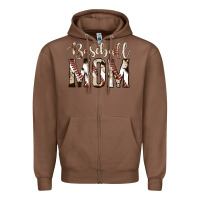 Chestnut baseball mom Zipper Hoodie - Jasminsmagicworld