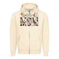 Baseball Mom Zipper Hoodie | Teevron