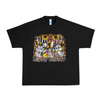 Black Happy Easter Urban Heavy Tee - CowhideDigitalArt