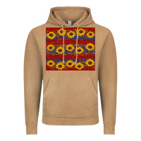 Vintage Camel usa and sunflower pattern Vintage Hoodie - Artiststas
