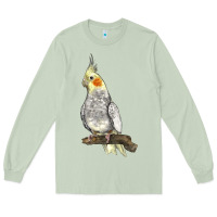 Matcha Cocktail Parrot Long Sleeve Tee - LillyAllenDesigns