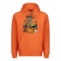 Carrot halloween owl Premium Hoodie - BarkalooDesign