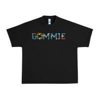 Black gammie sunflower cowhide Urban Heavy Tee - Jasminsmagicworld