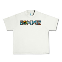Pistachio gammie sunflower cowhide Urban Heavy Tee - Jasminsmagicworld