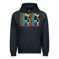 Navy serape leopard tooled leather cowhide background Urban Hoodie - RanaPortraitStore