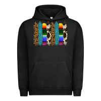 Pigment Black serape leopard tooled leather cowhide background Urban Hoodie - RanaPortraitStore