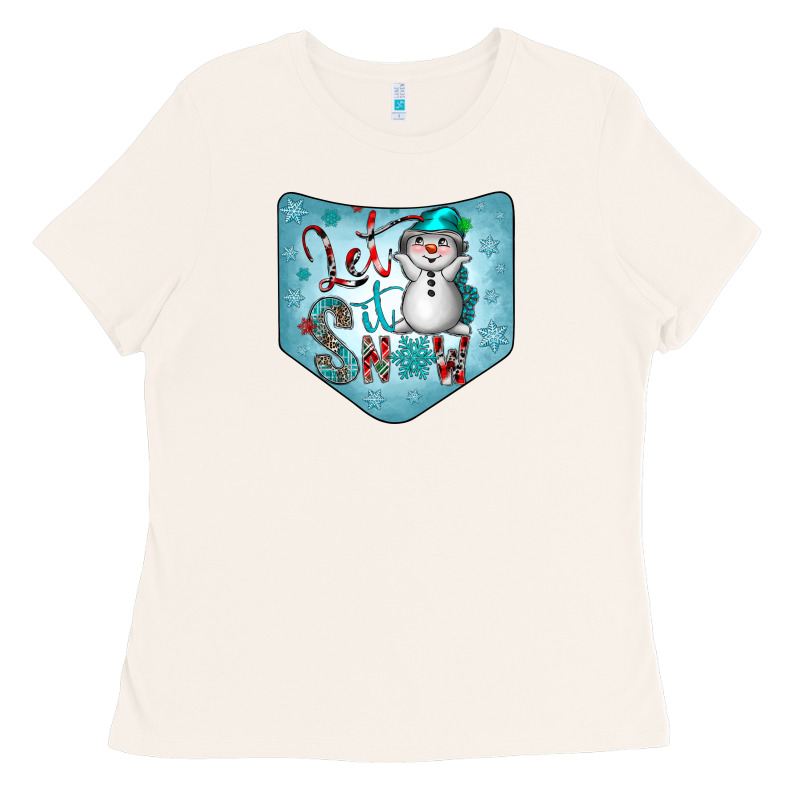 Christmas Pocket Ladies Tee by CowhideDigitalArt | Teevron