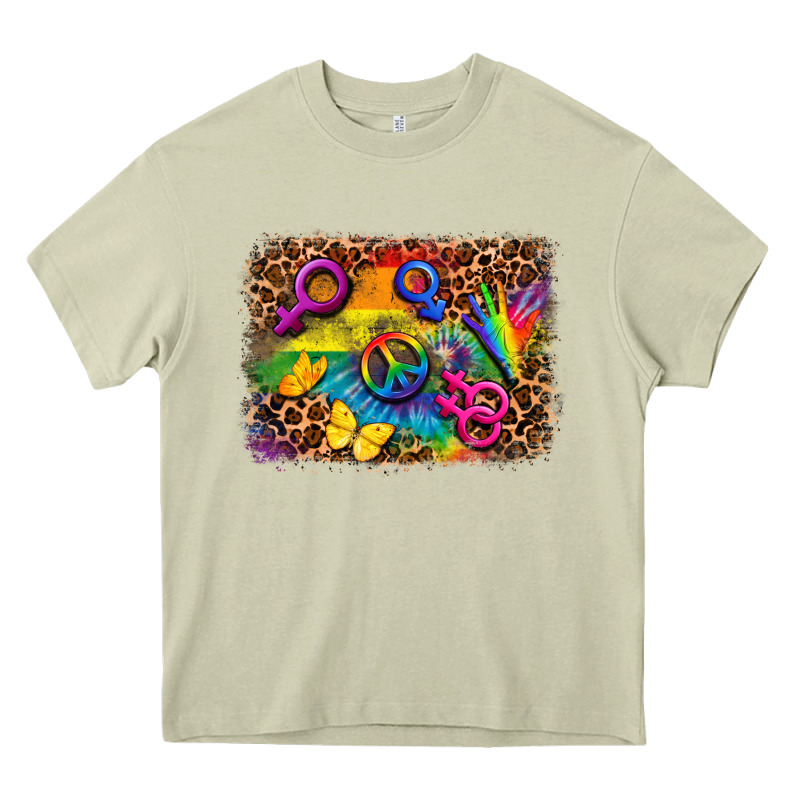 Lgbtq Background Heavy Core Tee by FaDigitalArtStudio | Teevron