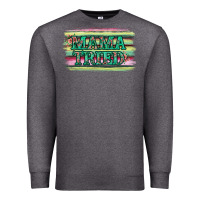 Charcoal Heather Floral Mama Tried Premium Sweatshirt - Jasminsmagicworld