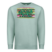 Seafoam Floral Mama Tried Premium Sweatshirt - Jasminsmagicworld