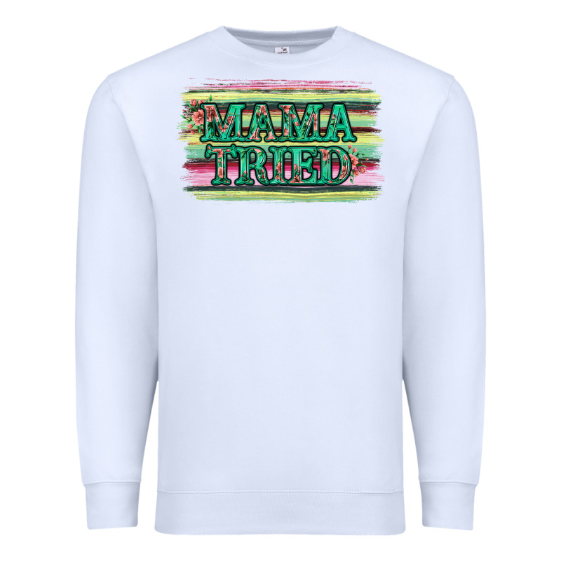 Floral Mama Tried Premium Sweatshirt by Jasminsmagicworld | Teevron