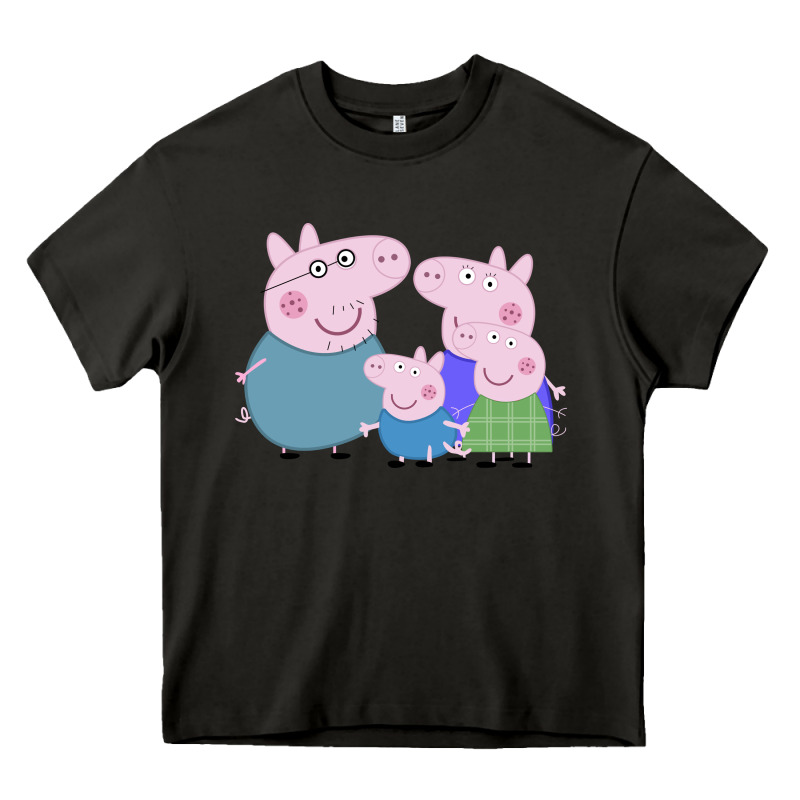 Peppa Pig Family Heavy Core Tee by artisFamous | Teevron