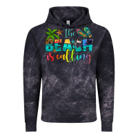 Cloud Black the beach is calling Vintage Hoodie - Artiststas