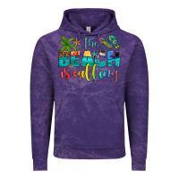 Cloud Purple the beach is calling Vintage Hoodie - Artiststas