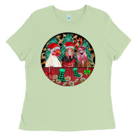 Matcha Chickens Ladies Tee - CowhideDigitalArt