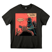 Asphalt i am king of monsters Heavy Core Tee - artisFamous