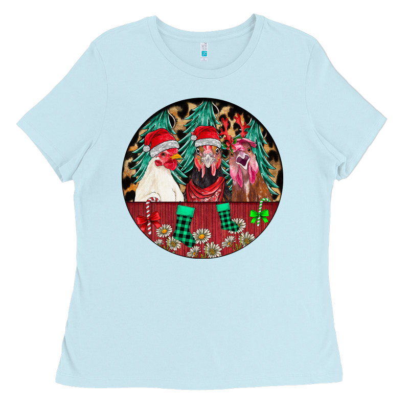 Chickens Ladies Tee by CowhideDigitalArt | Teevron
