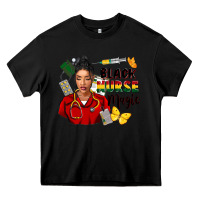 Black Juneteenth black Nurse magic Heavy Core Tee - FaDigitalArtStudio