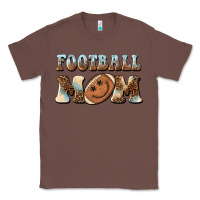 Chestnut football mom football smiley face Classic Tee - BarkalooDesign
