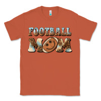 Copper football mom football smiley face Classic Tee - BarkalooDesign
