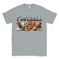 Heather Grey football mom football smiley face Classic Tee - BarkalooDesign