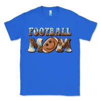 True Royal football mom football smiley face Classic Tee - BarkalooDesign