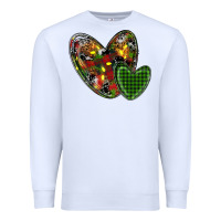 White christmas heart Premium Sweatshirt - RanaPortraitStore