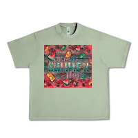 Oil Green summer vibes Urban Heavy Tee - CowhideDigitalArt