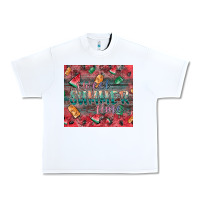 White summer vibes Urban Heavy Tee - CowhideDigitalArt