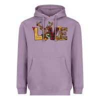 Lavender christmas reindeer love Heavyweight Hoodie - RanaPortraitStore