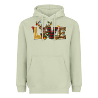 Matcha christmas reindeer love Heavyweight Hoodie - RanaPortraitStore