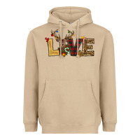 Mushroom christmas reindeer love Heavyweight Hoodie - RanaPortraitStore