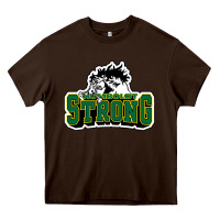 Chocolate Brown Humboldt Broncos Shirt Hockey Heavy Core Tee - artisFamous