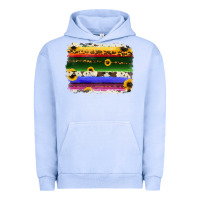 Pigment Grape Ice serape sunflowers leopard cowhide background Urban Hoodie - RanaPortraitStore