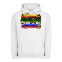 Pigment Lunar Rock serape sunflowers leopard cowhide background Urban Hoodie - RanaPortraitStore