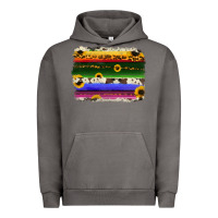 Pigment Tornado serape sunflowers leopard cowhide background Urban Hoodie - RanaPortraitStore