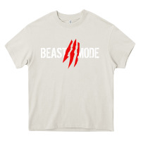 Cream beast mode Heavy Core Tee - artisFamous