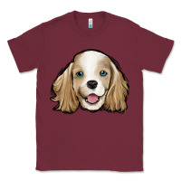 Burgundy cocker spaniel Classic Tee - Jasminsmagicworld
