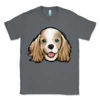Charcoal Heather cocker spaniel Classic Tee - Jasminsmagicworld