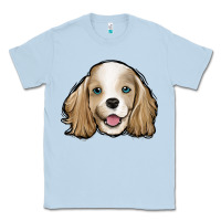 Dusty Blue cocker spaniel Classic Tee - Jasminsmagicworld