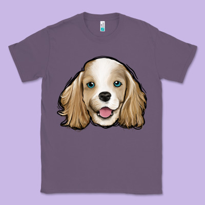 Cocker Spaniel Classic Tee Designed By Jasminsmagicworld