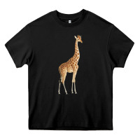 Black Giraffe Heavy Core Tee - artisFamous