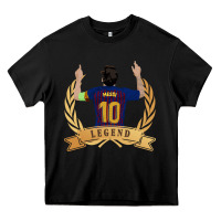 Black Messi The Legend Heavy Core Tee - artisFamous