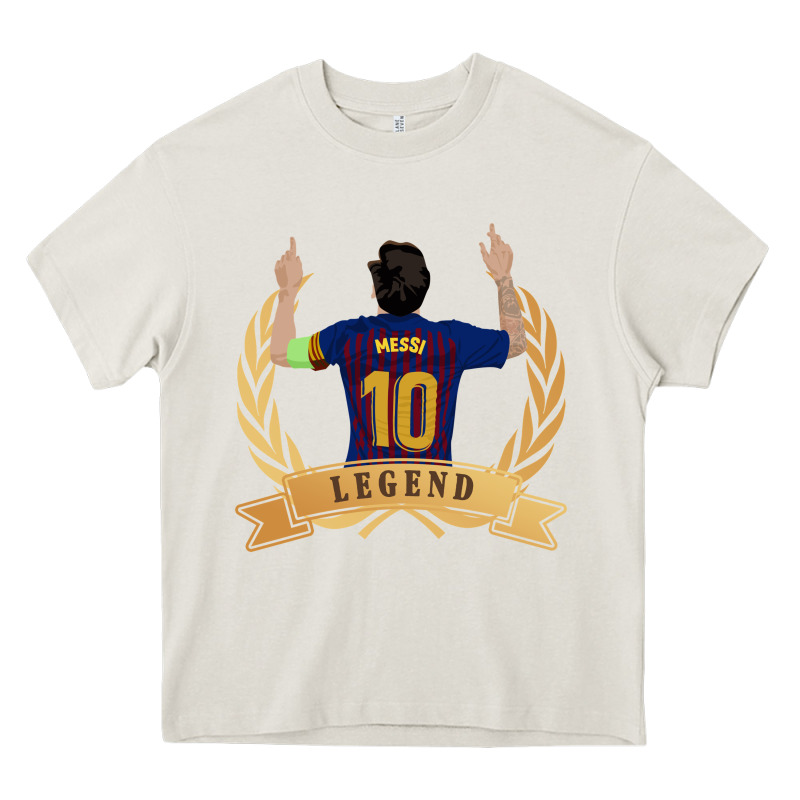 Messi The Legend Heavy Core Tee by artisFamous | Teevron