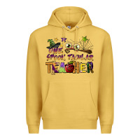 Antique Gold one spook tacular teacher Premium Hoodie - BarkalooDesign