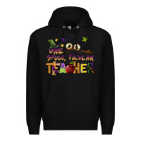 Black one spook tacular teacher Premium Hoodie - BarkalooDesign