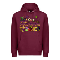 Burgundy one spook tacular teacher Premium Hoodie - BarkalooDesign